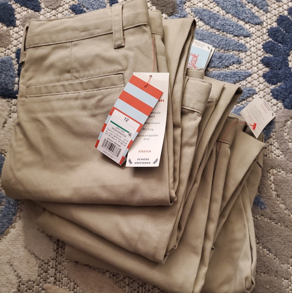 Girls uniform pants. $8.00 a pair.